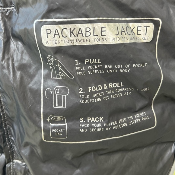 HAWKE&CO DOWN PUFFER JACKET COAT MEN SIZE M - Picture 9 of 9